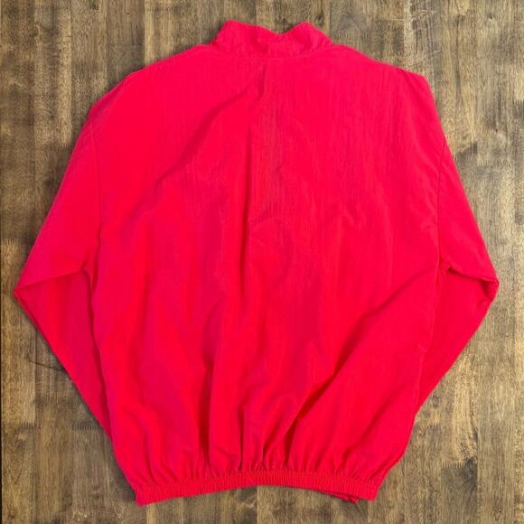 Key Florida Florida 1991 VTG Neon Pink 1/4 Zip Windbreaker Unisex One Size (XL) - Picture 8 of 8